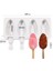 D Stili Mini Dondurma Kalıpları Pişirme, Silikon Dondurma Kalıpları Kek, Dıy Ice Pops Için Cakesicle Kalıp, Oval, 8-Boşluk (Yurt Dışından) 5