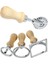Small Round Style Paslanmaz Çelik Kek Pasta Bisküvi Kabartmalı Pişirme Aracı Hamur Kenarı Kek Tatlı Kalıp Pasta Pizza Meyve Kesici Pişirme Aksesuarları (Yurt Dışından) 3