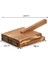 No.4 Tarzı Yeni Ahşap Tortilla Basın Börek Cilt Makinesi Araçları Baskı Makinesi Mısır Makinesi Presleme Araçları Mutfak Aksesuarları Pişirme Pasta Aracı (Yurt Dışından) 1