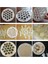 Küçük Stil Mantı Börek Makinesi Kalıp Hamur Pelmeni Pres Kalıp Mutfak Aksesuarları Mantı Yapma Araçları 19 Delik Köfte Kalıp Makinesi Dıy (Yurt Dışından) 4