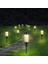 10LED Güneş Işığı Su Geçirmez Yeraltı Bahçe Lambası Açık Bahçe Yolu Aydınlatma Peyzaj Bahçe Dekorasyon Güneş Lambası B (Yurt Dışından) 2