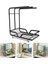 Kanca Stili ile Siyah 31X26X16CM Onge Sabunluk Mutfak Süzgeç Bezi Depolama Rafı Masaüstü Raf Çatal Bıçak Takımı Teşhir Standı Lavabo Mutfak Aksesuarı (Yurt Dışından) 2