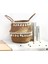 Kum Tarzı 22CMX20CM Rattan ve Hasır Saklama Sepeti, Keten Için, Seagrass, Asılı Saksı, Ev Için Oyuncak, Dekoratif Çamaşır Sepeti Meyve Sepeti (Yurt Dışından) 2