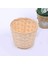 A2 Stili Yeni El Yapımı Bambu Bahçe Saksı Hasır Sepet Hasır Patchwork Hasır Rattan Seagrass Depolama Organizatör Kreş Tencere (Yurt Dışından) 4