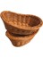 M 26X16X8.5 Stili Oval Kavisli Rattan Hasır Dokuma Ekmek Meyve Sebzeleri Için Servis Sepetleri Restoran Servis Masa Üstü Ekran Rattan Sepet (Yurt Dışından) 4