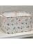 D Stili U 46X32X28CM Pamuk ve Keten Nokta Şerit Çiçek Çamaşır Depolama Sepeti Kapaklı Büyük Kapasiteli Kirli Giysiler Çocuk Oyuncakları Organizatör (Yurt Dışından) 1