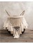 Resim Stili Olarak 27CMX24CM El Yapımı Boho Dekor Makrome Püskül Hasır Sepet Bahçe Saksı Çalışma Odası Depolama Rattan Sepet Ev Organizatör Sepeti (Yurt Dışından) 3