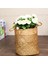 Ana Renk M Stili Lavanta Vazo Dokuma Çeşitli Eşyalar Saklama Sepetleri Asılı Sepet Rattan Babysbreath Saksı Saksı Ev Sepeti Saplı (Yurt Dışından) 3