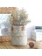 Ana Renk M Stili Lavanta Vazo Dokuma Çeşitli Eşyalar Saklama Sepetleri Asılı Sepet Rattan Babysbreath Saksı Saksı Ev Sepeti Saplı (Yurt Dışından) 5