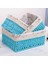 E Stili 22X16X10.5CM 3 Boyut Seti El Yapımı Hasır Saklama Sepetleri Ev Eşyaları Atıştırmalıklar Meyve Enkazı Kozmetik Çamaşır Fg Depolama Sepeti (Yurt Dışından) 1