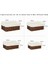 B Tarzı 30X21X12CM 4 Boyutlu El Yapımı Rattan Saklama Sepetleri Ev Eşyaları Aperatifler Meyve Enkazı Çamaşır Fg Söğüt Depolama Sepeti (Yurt Dışından) 2