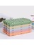 Pembe Tarzı 15X5.7X9.8 cm 5 Renk Organize Saklama Sepetleri Durumda Katlanır Öğrenci Masaüstü Sepet Bant Kırtasiye Plastik Katlanabilir Konteyner Saklama Kutusu (Yurt Dışından) 4