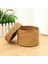 Sarı Stil 12.5*8 cm El Yapımı Bambu Depolama Sepeti Aperatif Hasır Rattan Seagrass Göbek Bahçe Saksı Ekici Sepeti Fg Kutusu (Yurt Dışından) 5