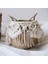 B Tarzı 27CMX24CM Makrome Püskül Hasır Sepet El Yapımı Boho Dekor Bahçe Saksıları Çalışma Odası Depolama Rattan Sepet Ev Organizatör Çamaşır (Yurt Dışından) 1
