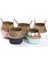 Dokuma Sepet Stili M 20X17.8CM Katlanır Dokuma Sepet Seagrass Hasır Depolama Sepeti Asılı Saksı Kirli Çamaşır Depolama Sepeti Kadın Çanta Ev Dekor (Yurt Dışından) 4