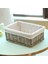 J Tarzı 25X15X11CM 4 Boyutlu El Yapımı Rattan Saklama Sepetleri Ev Eşyaları Aperatifler Meyve Enkazı Çamaşır Fg Söğüt Depolama Sepeti (Yurt Dışından) 1