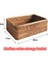 25CM X17CM x 8cm Stili El Dokuması Rattan Hasır Sepet Meyve Çayı Aperatif Ekmek Sepeti Kozmetik Dikdörtgen Saklama Kutusu Ev Mutfak Gereçleri (Yurt Dışından) 1