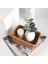 25CM X17CM x 8cm Stili El Dokuması Rattan Hasır Sepet Meyve Çayı Aperatif Ekmek Sepeti Kozmetik Dikdörtgen Saklama Kutusu Ev Mutfak Gereçleri (Yurt Dışından) 5