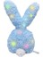 30CM Parlayan Işık Paskalya Peluş Tavşan Peluş Oyuncak (Yurt Dışından) 1