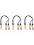 30CM 3 Pin Xlr Erkek - 2 Xlr Dişi Ses Uzatma Kablosu Y Ayırıcı (Yurt Dışından) 1