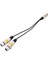 30CM 3 Pin Xlr Erkek - 2 Xlr Dişi Ses Uzatma Kablosu Y Ayırıcı (Yurt Dışından) 5