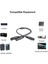 Xlr Ayırıcı Kablo, 3 Pin Xlr Dişi - Çift Xlr Erkek Yama Y Kablosu (Yurt Dışından) 4