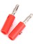 4mm Fiches Muz Isoles Connecteurs Jack Nouveaux 10PCS Rouge Noir (Yurt Dışından) 3
