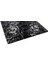 Mutfak Tezgah Arası, Banyo, Havuz, Sauna, Spa ve Yaşam Alanlarının Tüm Yüzeyleri Için Kaya Deseni Yüzeyli, 30X30 cm Fileli Siyah Kristal Cam Mozaik. ( 1 m2 fiyatıdır ) 1