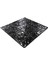Mutfak Tezgah Arası, Banyo, Havuz, Sauna, Spa ve Yaşam Alanlarının Tüm Yüzeyleri Için Kaya Deseni Yüzeyli, 30X30 cm Fileli Siyah Kristal Cam Mozaik. ( 1 m2 fiyatıdır ) 2