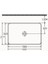 Sistemay Tezgah Üstü Lavabo 60 cm 3