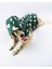 Mega Dots Green Köpek Kapşonlu Yağmurluk 1