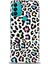 General Mobile Gm 21 Plus Kılıf Hd Baskılı - Renkli Leopar 1