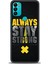 General Mobile Gm 21 Plus Kılıf Hd Baskılı - Stay Strong 1