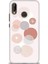 Huawei P20 Lite Kılıf Hd Baskılı - Pembe Daireler 1