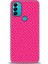 General Mobile Gm 21 Plus Kılıf Hd Baskılı - Pembe Mozaik 1