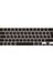 Macbook Pro 15.4 Inç A1707 A1990 Silikon Türkçe Klavye Koruyucu Touchbar 1