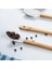 Mıen 3 Parça Mini Silikon Kaşık Spatula Fırça - Yanmaz Yapışmaz Hazırlık Seti - 23 cm 2