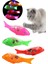 Sesli ve Hareketli Pilli Kedi Oyuncağı 22 cm - Turuncu 1
