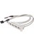 Anakart 4 Bağlantı Noktalı USB 2.0 - 9 Pim Başlık Braketi Uzatma Kablosu (Yurt Dışından) 1