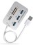 USB Hub 3.0 USB Bölücü 3 Bağlantı Noktalı Genişletici Çoklu USB Genişletme Çoklu 3 0 Hub Sd Kart Okuyucu Pc Için Usb3.0 Genişletici (Yurt Dışından) 1
