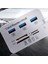 USB Hub 3.0 USB Bölücü 3 Bağlantı Noktalı Genişletici Çoklu USB Genişletme Çoklu 3 0 Hub Sd Kart Okuyucu Pc Için Usb3.0 Genişletici (Yurt Dışından) 3