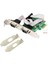 Pcı Express 2 Bağlantı Noktalı Seri RS232 Com Db9 Denetleyici Kartı Pcı-E 1.0 x 1 Düşük Profil Braketli WCH382 Çip (Yurt Dışından) 2