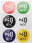 6 Adet Su Geçirmez Nfc Akıllı Etiket Çıkartmaları S3 S4 Için Rfid Etiketi Yapışkanlı Etiket (Yurt Dışından) 2