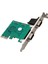 Pcı-E Pcı Express Çift Seri Db9 RS232 2 Bağlantı Noktalı Denetleyici Adaptör Kartı Yeşil (Yurt Dışından) 3
