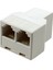 RJ11 4 Pin Dişi 1 Ila 2 Telefon Ayırıcı Konnektör Adaptörü (Yurt Dışından) 2