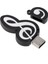 USB 2.0 Çubuk Sevimli Karikatür Bellek Çubuğu Müzik Notaları Sembolü USB 2.0 Bellek Harici USB Flash Sürücü Bellek Çubuğu 16 GB (Yurt Dışından) 1