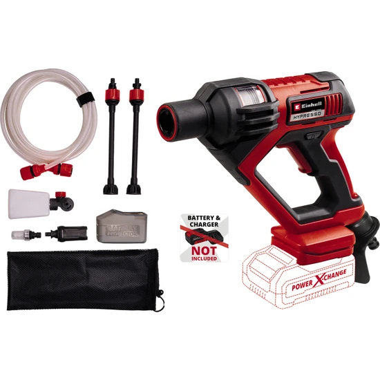 Einhell Hypresso 18/24 Li Akülü Yüksek Basınçlı Yıkama Tabancası