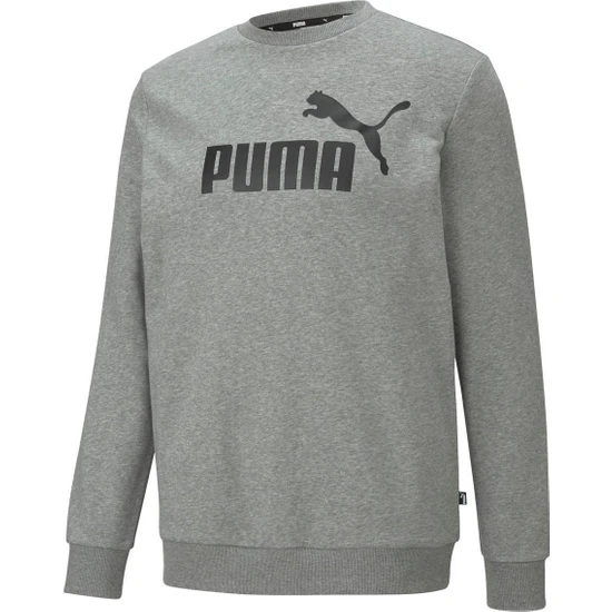 Puma Ess Big Logo Crew Erkek Sweatshirt 58668003