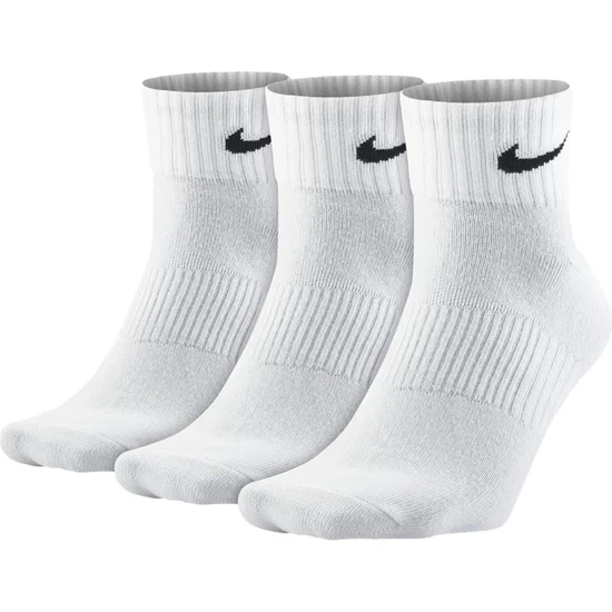 Nike Sx4706-101 3Lü Lightweight Quarter Spor Çorabı