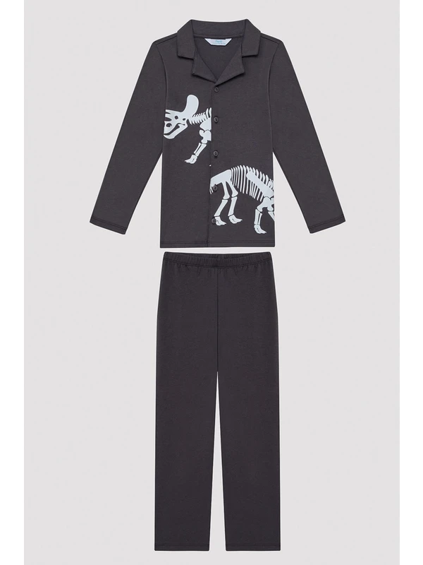 Penti Erkek Çocuk Fosil Pijama Set